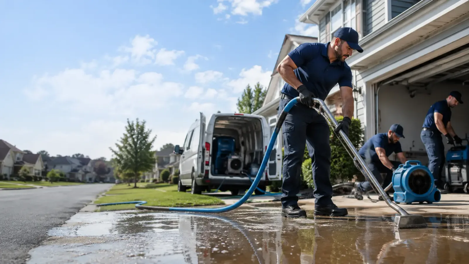 Flood Damage Restoration in Roll, AZ